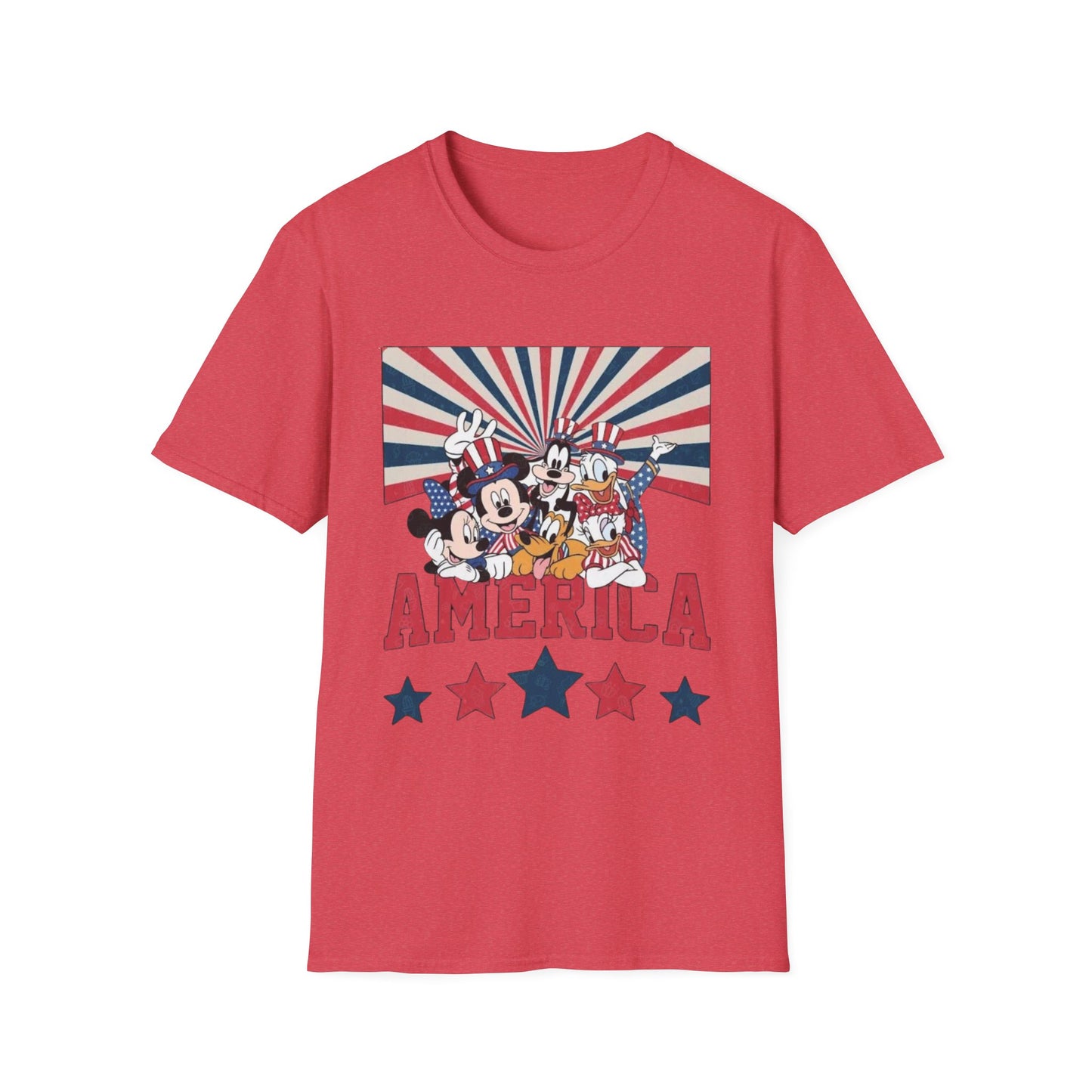 America Mickey & Friends Patriotic T-Shirt