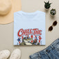 Chill The Fourth Out T‑Shirt — Retro Alligator Patriotic 4th of July Tee