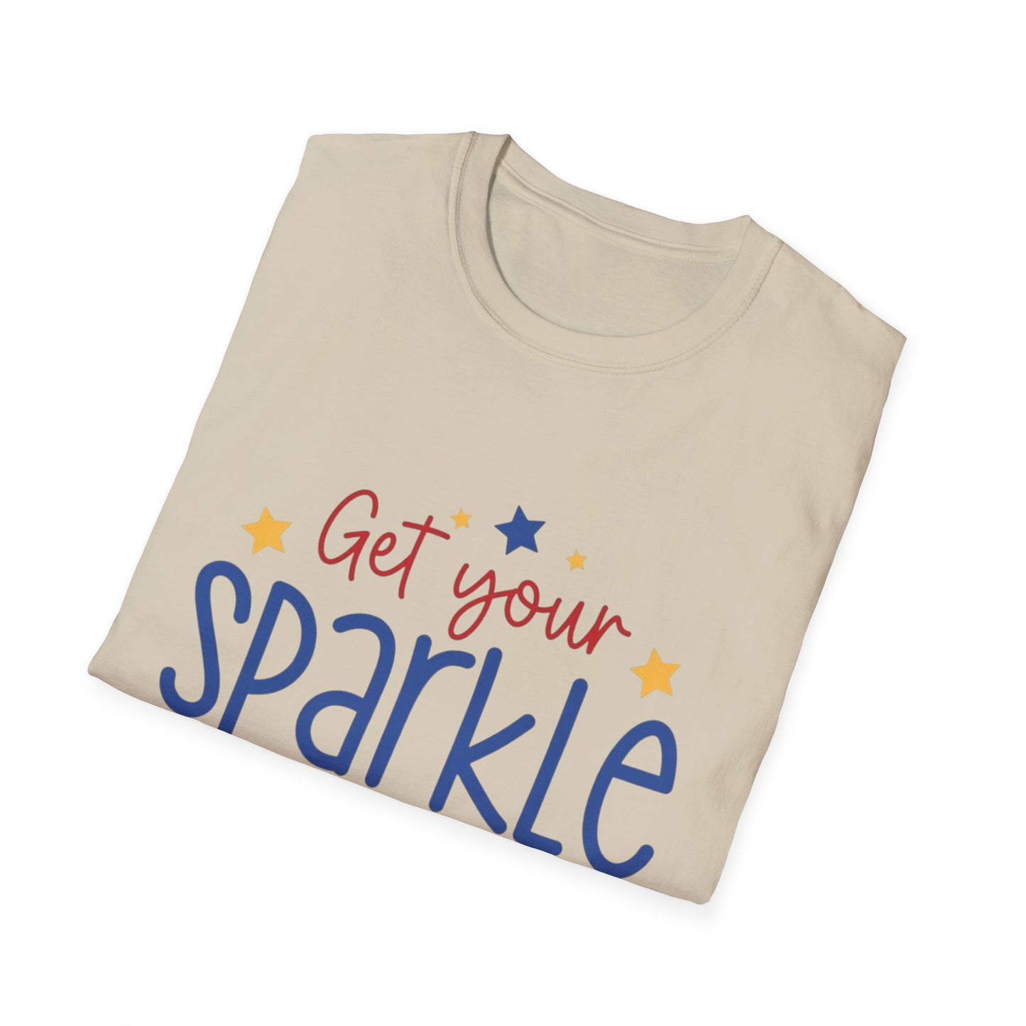 Get Your Sparkle T-Shirt — Patriotic Stars Graphic Tee