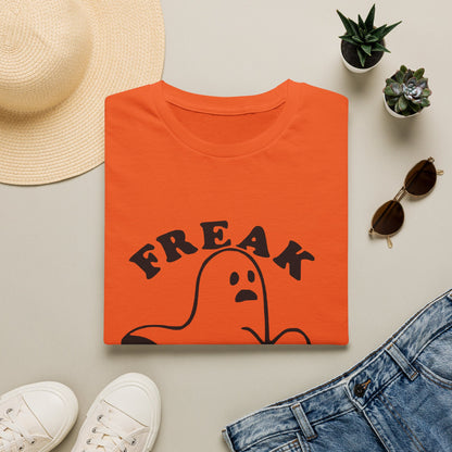 Freak in the Sheets Ghost T-Shirt — Funny Halloween Graphic Tee