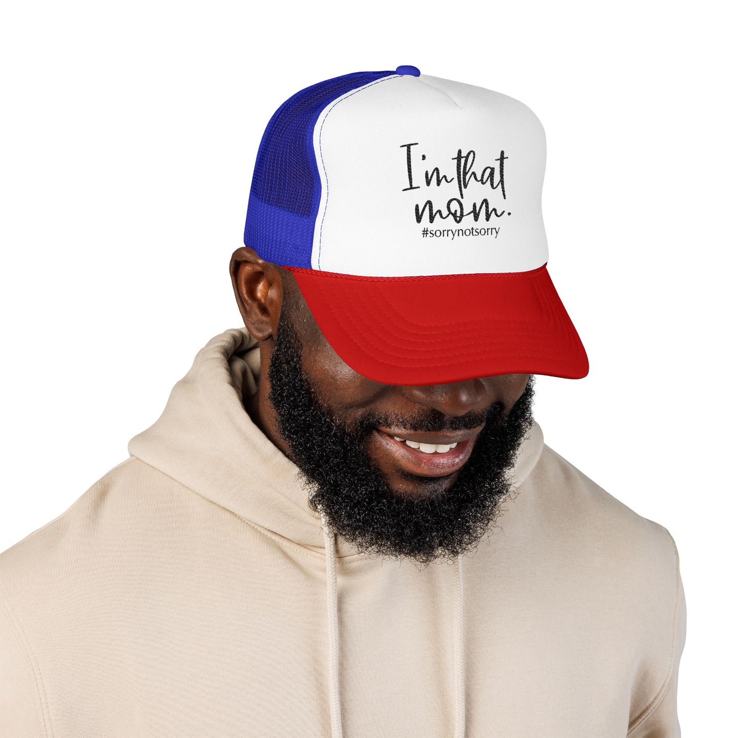 I'm That Mom Foam Trucker Hat | #sorrynotsorry mom trucker cap