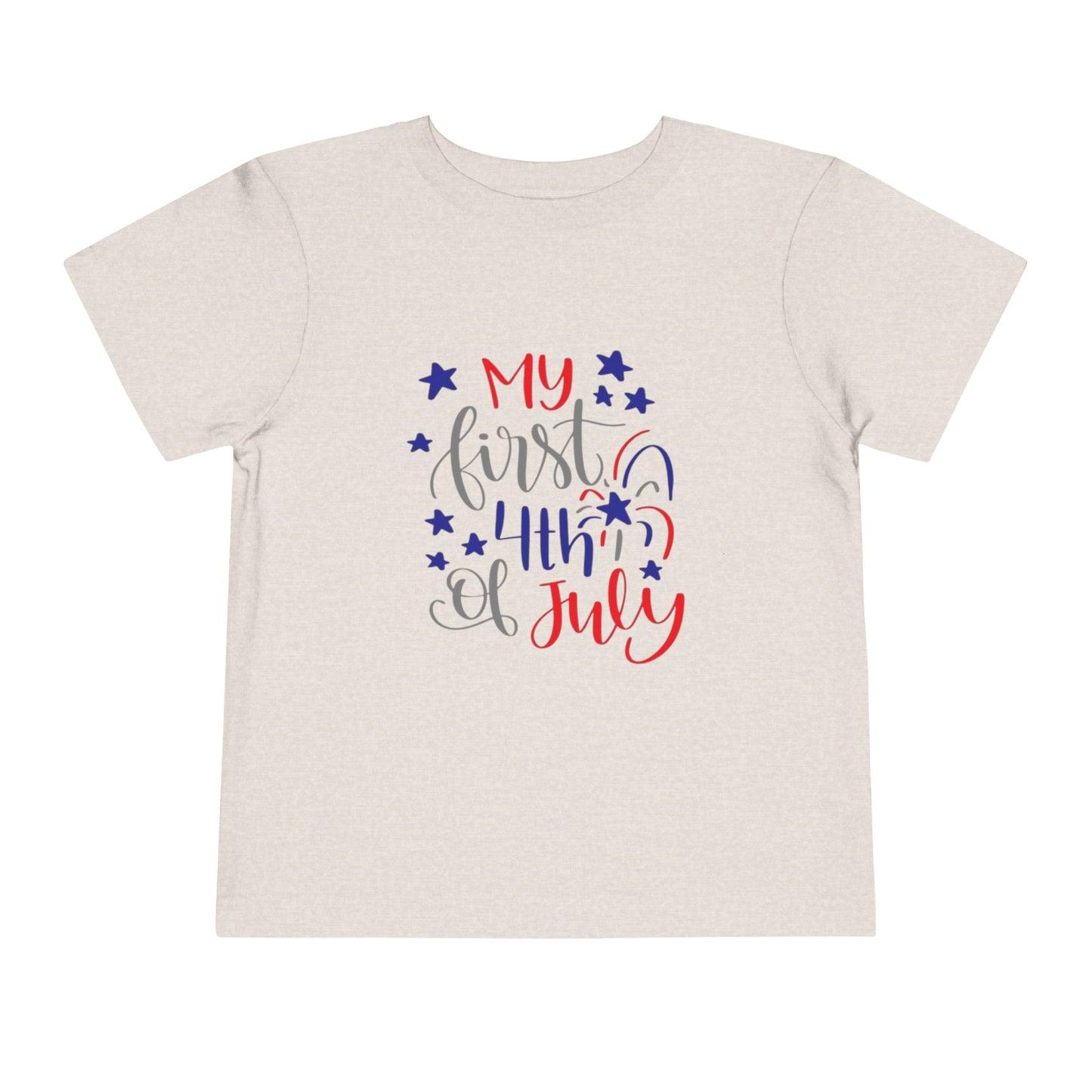 My First 4th of July Toddler Tee