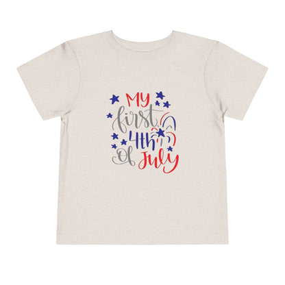 My First 4th of July Toddler Tee