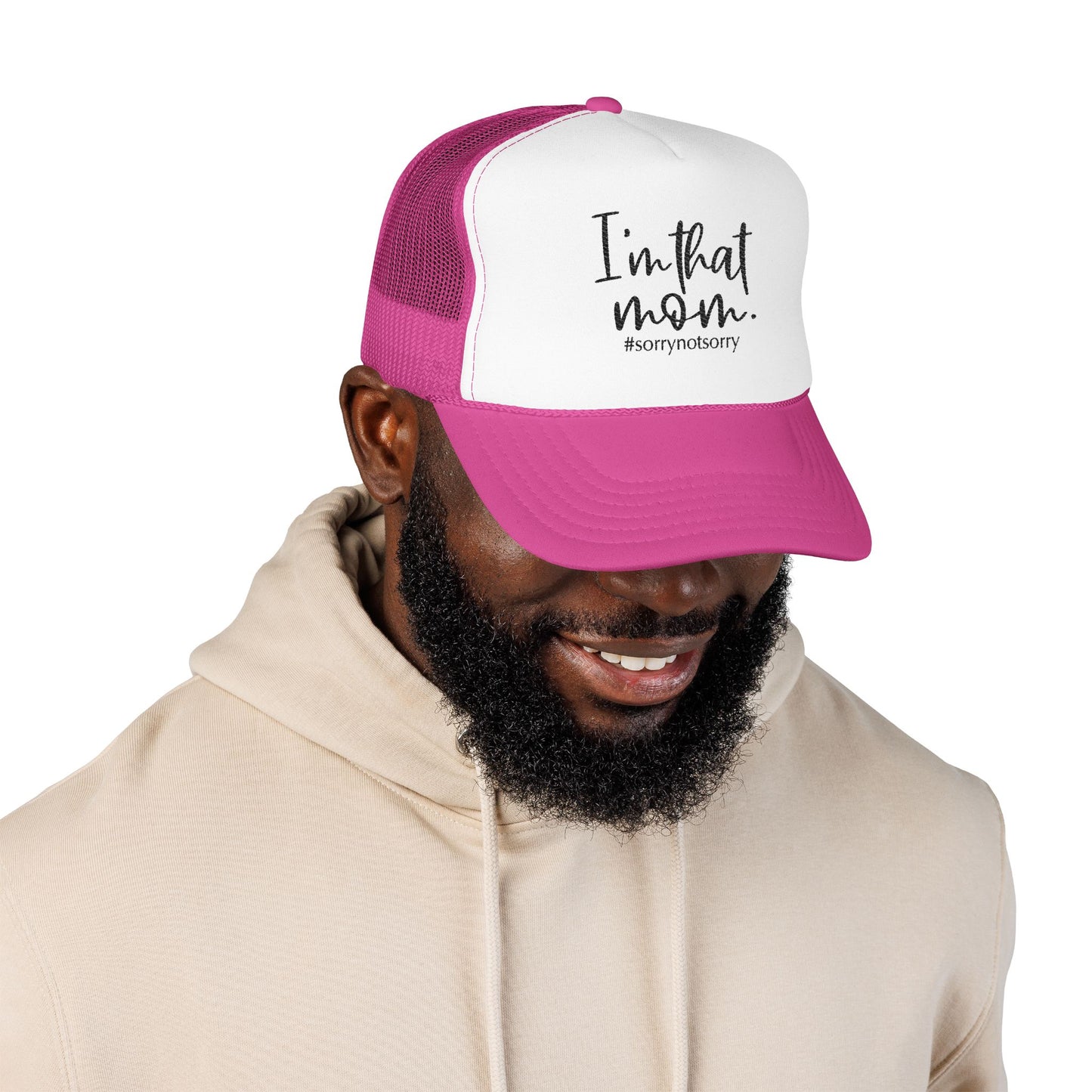 I'm That Mom Foam Trucker Hat | #sorrynotsorry mom trucker cap