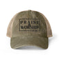 It's Praise and Worship | Women's Washed Mesh-Back Cap