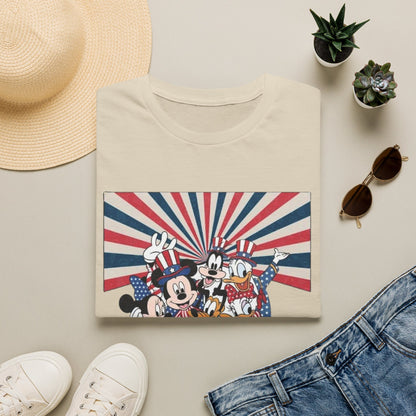 America Mickey & Friends Patriotic T-Shirt