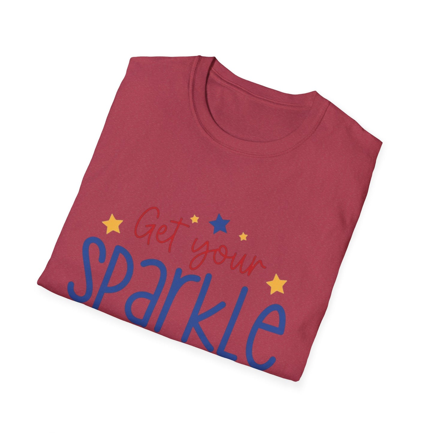 Get Your Sparkle T-Shirt — Patriotic Stars Graphic Tee