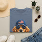 USA Golden Retriever Dog T-Shirt — Patriotic American Flag Tee