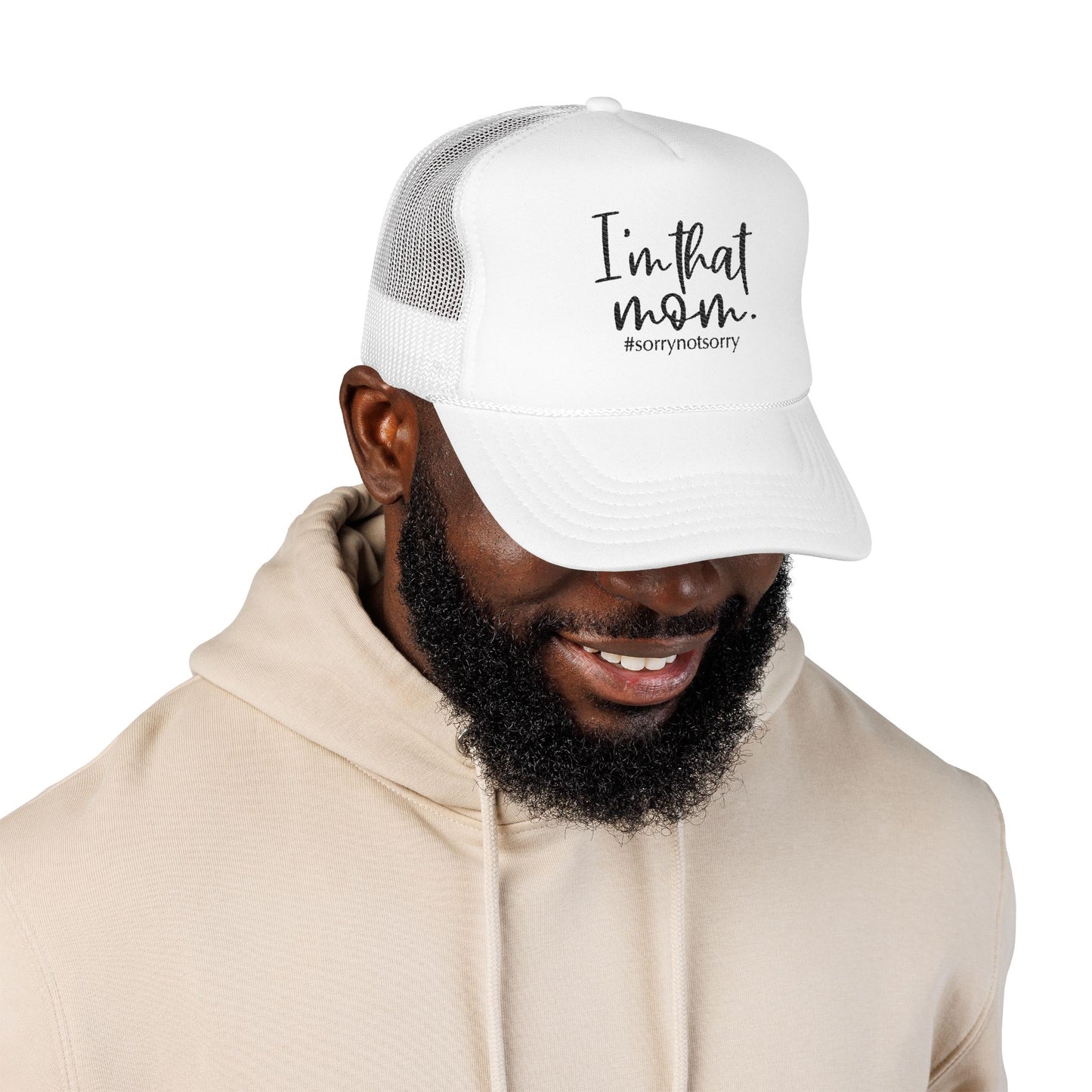 I'm That Mom Foam Trucker Hat | #sorrynotsorry mom trucker cap