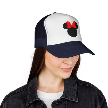 Mouse Silhouette; Trucker Cap
