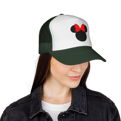 Mouse Silhouette; Trucker Cap