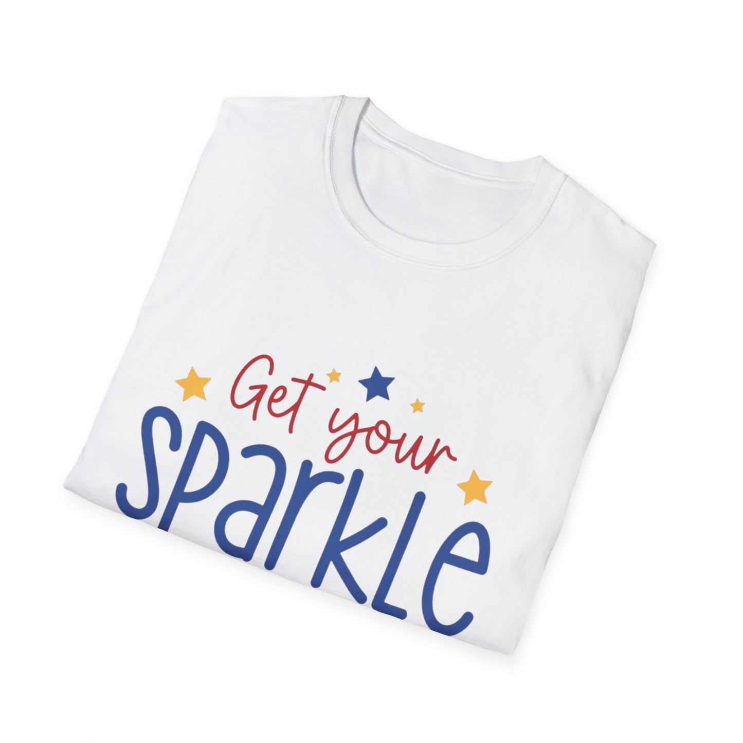 Get Your Sparkle T-Shirt — Patriotic Stars Graphic Tee