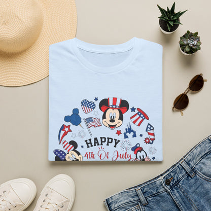 4th of July Mickey T-Shirt — Happy 4th of July Patriotic Disney Tee