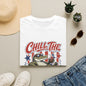 Chill The Fourth Out T‑Shirt — Retro Alligator Patriotic 4th of July Tee