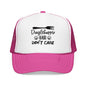 Dinglehopper Hair Don't Care; Trucker style hat