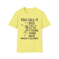 Funny Skeleton T‑Shirt — "You Call It OCD I Call It Put The F*cking Thing Back"