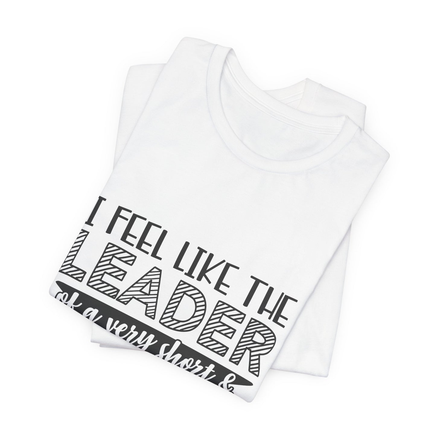 I Feel Like The Leader of a Very Short & Needy Gang T-Shirt | Funny Quote Tee