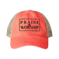 It's Praise and Worship | Women's Washed Mesh-Back Cap