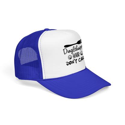 Dinglehopper Hair Don't Care; Trucker style hat