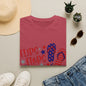 T-Shirt — "Flips Flops Fireworks & Freedom" Patriotic Fourth of July Tee