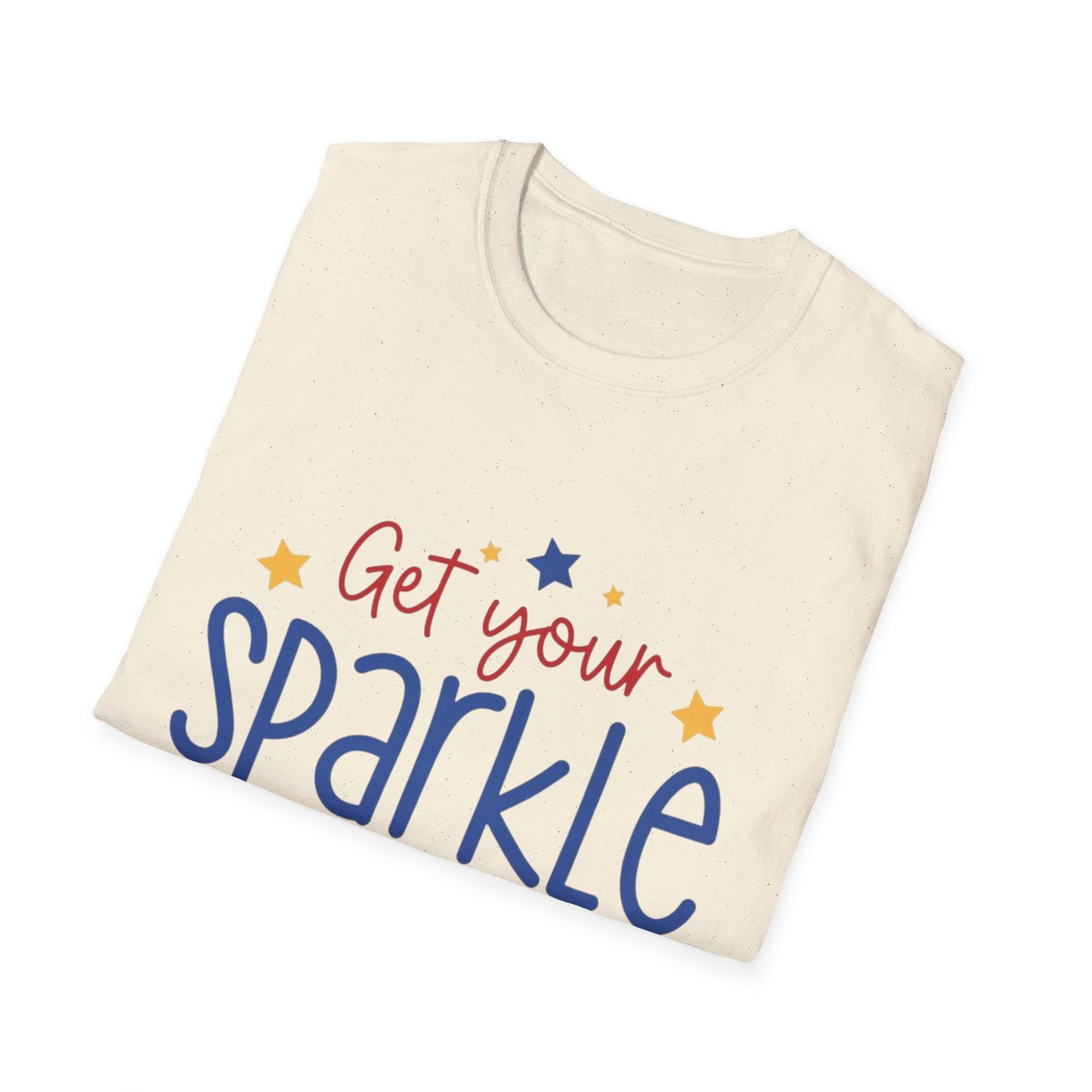 Get Your Sparkle T-Shirt — Patriotic Stars Graphic Tee