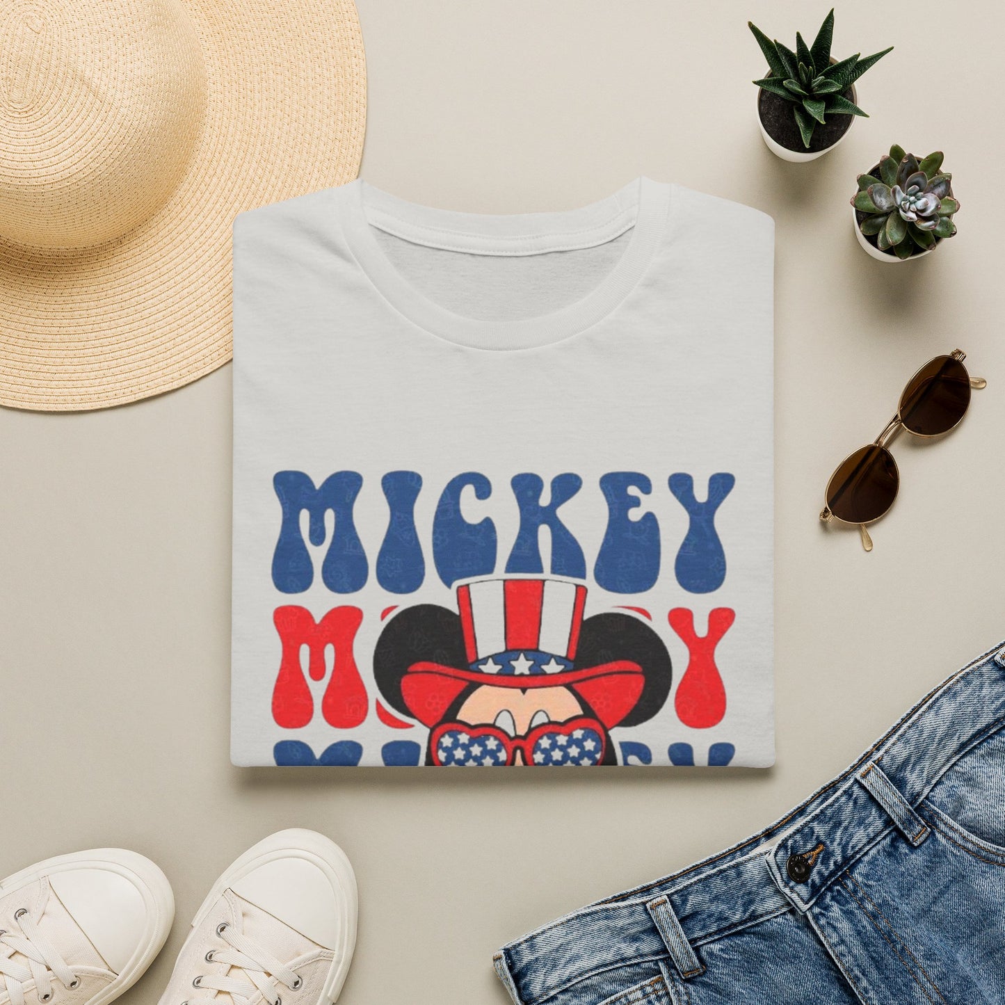 Mickey Patriotic Retro T-Shirt