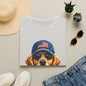 USA Golden Retriever Dog T-Shirt — Patriotic American Flag Tee