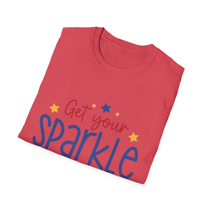 Get Your Sparkle T-Shirt — Patriotic Stars Graphic Tee