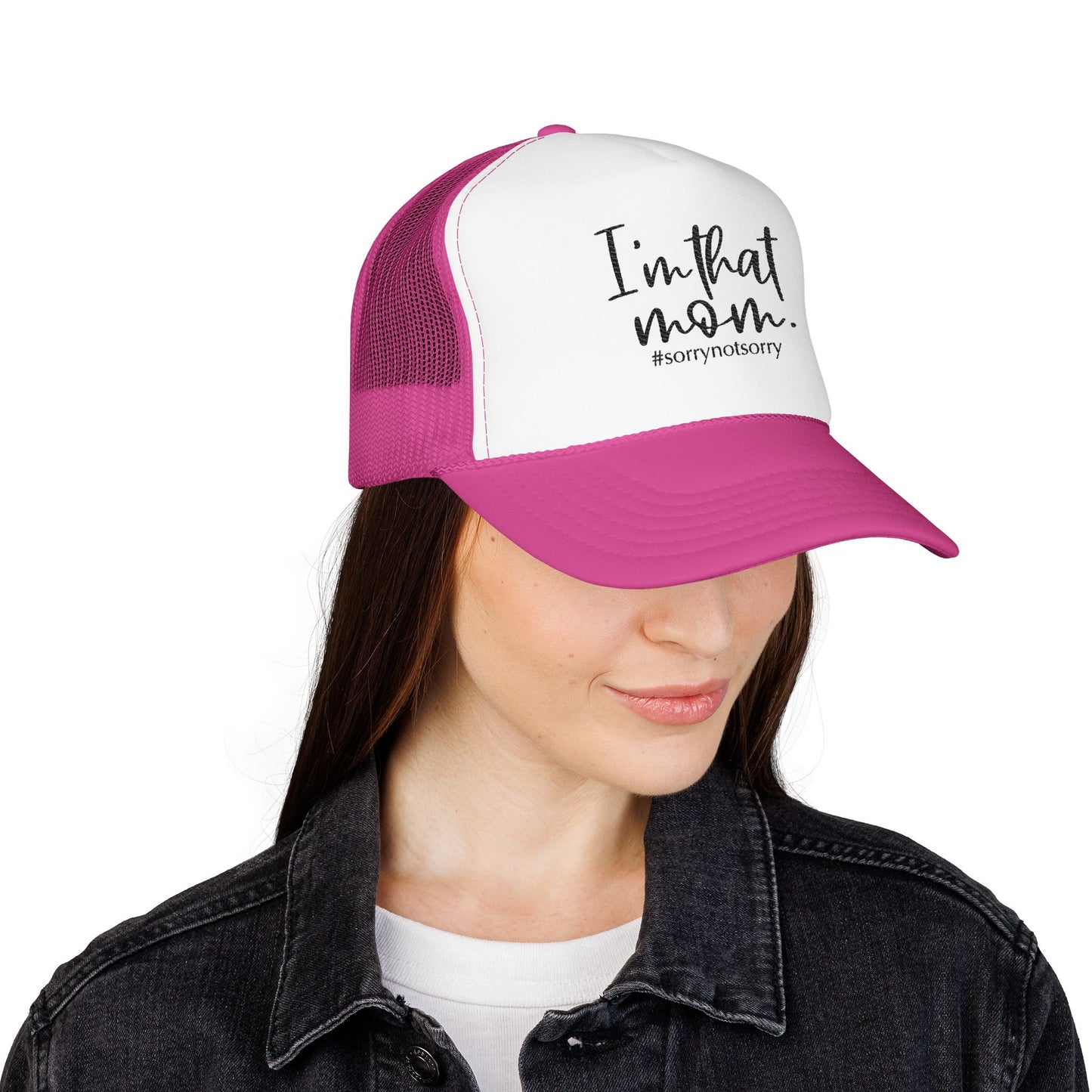I'm That Mom Foam Trucker Hat | #sorrynotsorry mom trucker cap