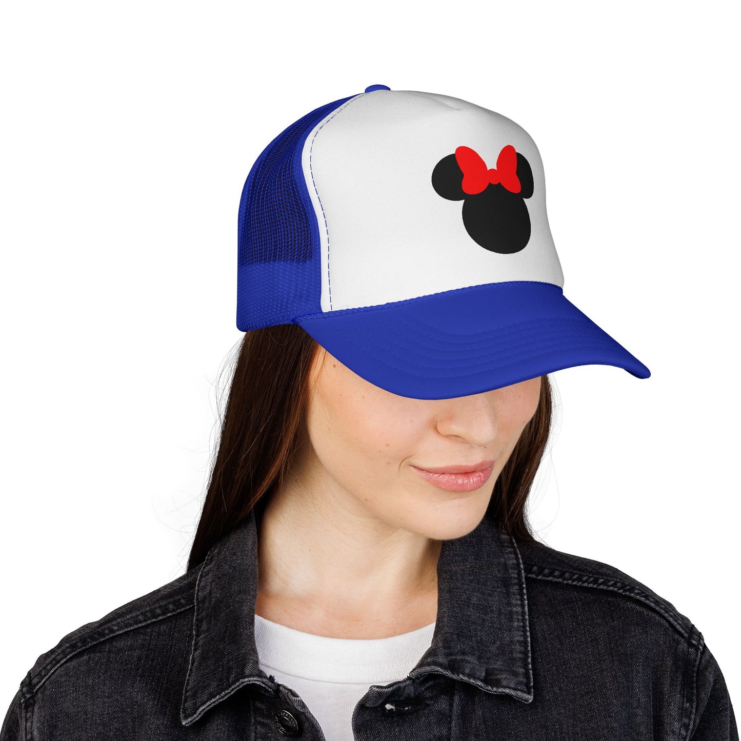 Mouse Silhouette; Trucker Cap