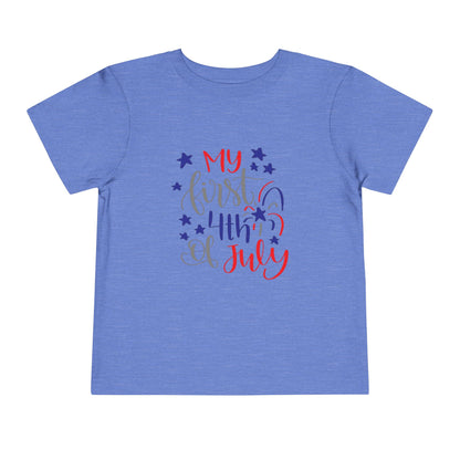 My First 4th of July Toddler Tee