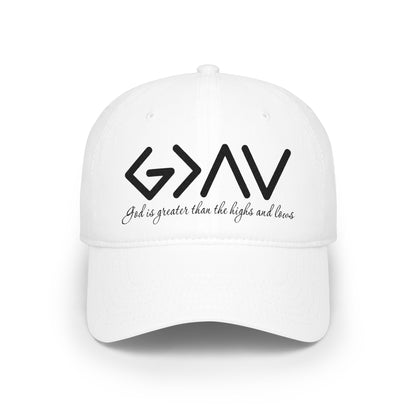 God is greater than the highs and lows