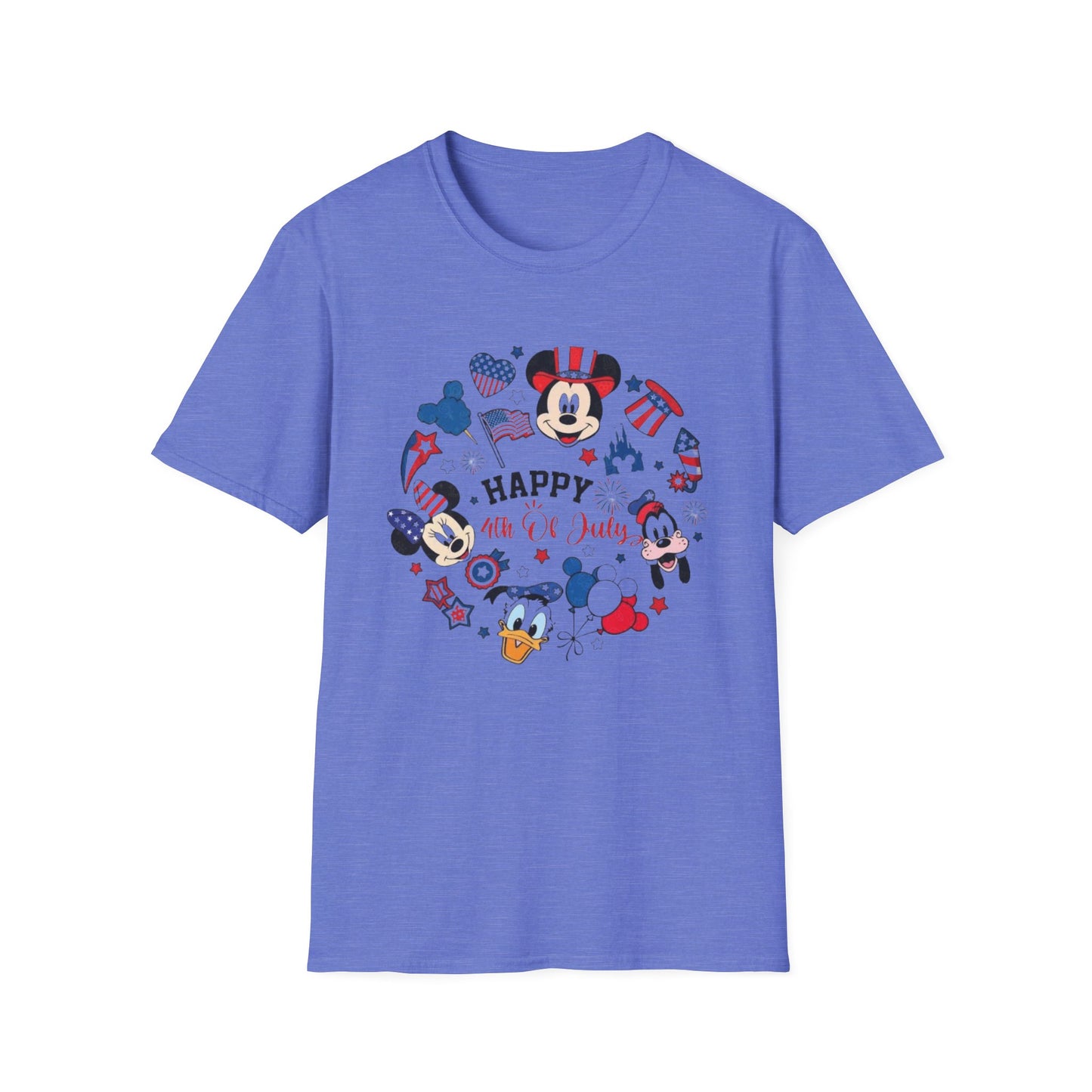 4th of July Mickey T-Shirt — Happy 4th of July Patriotic Disney Tee