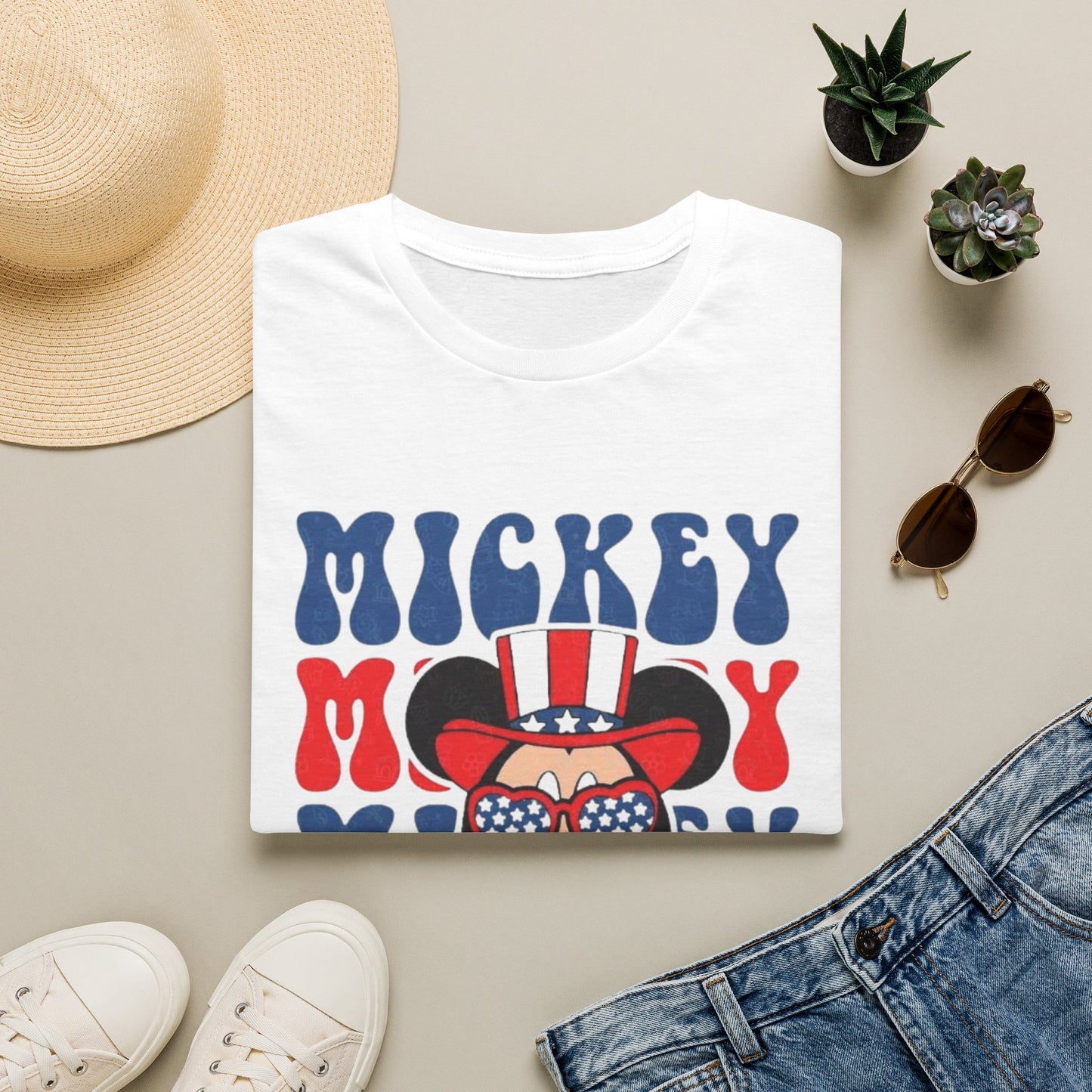 Mickey Patriotic Retro T-Shirt