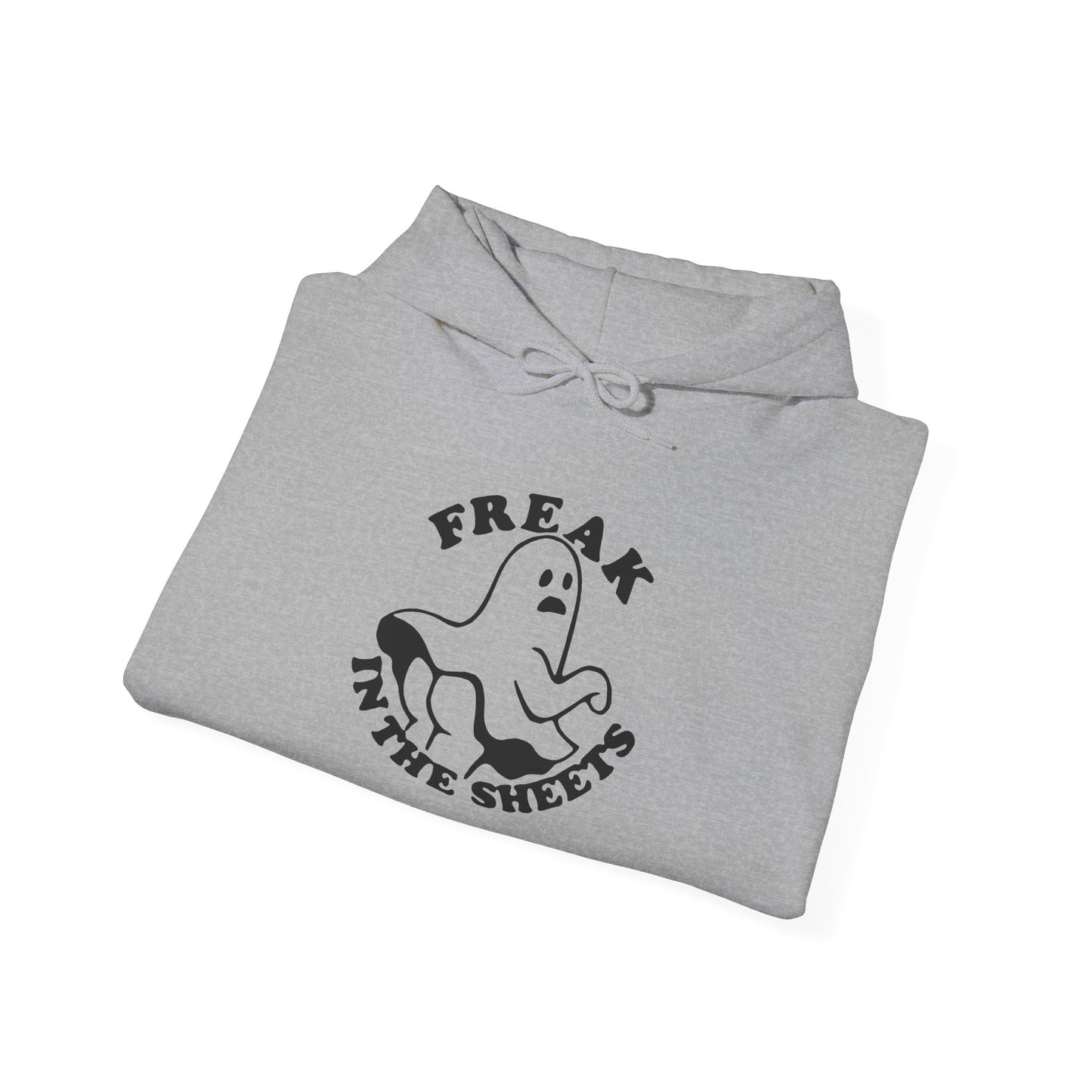 Freak in the Sheets Hoodie — Cute Ghost Graphic Pullover