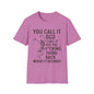Funny Skeleton T‑Shirt — "You Call It OCD I Call It Put The F*cking Thing Back"