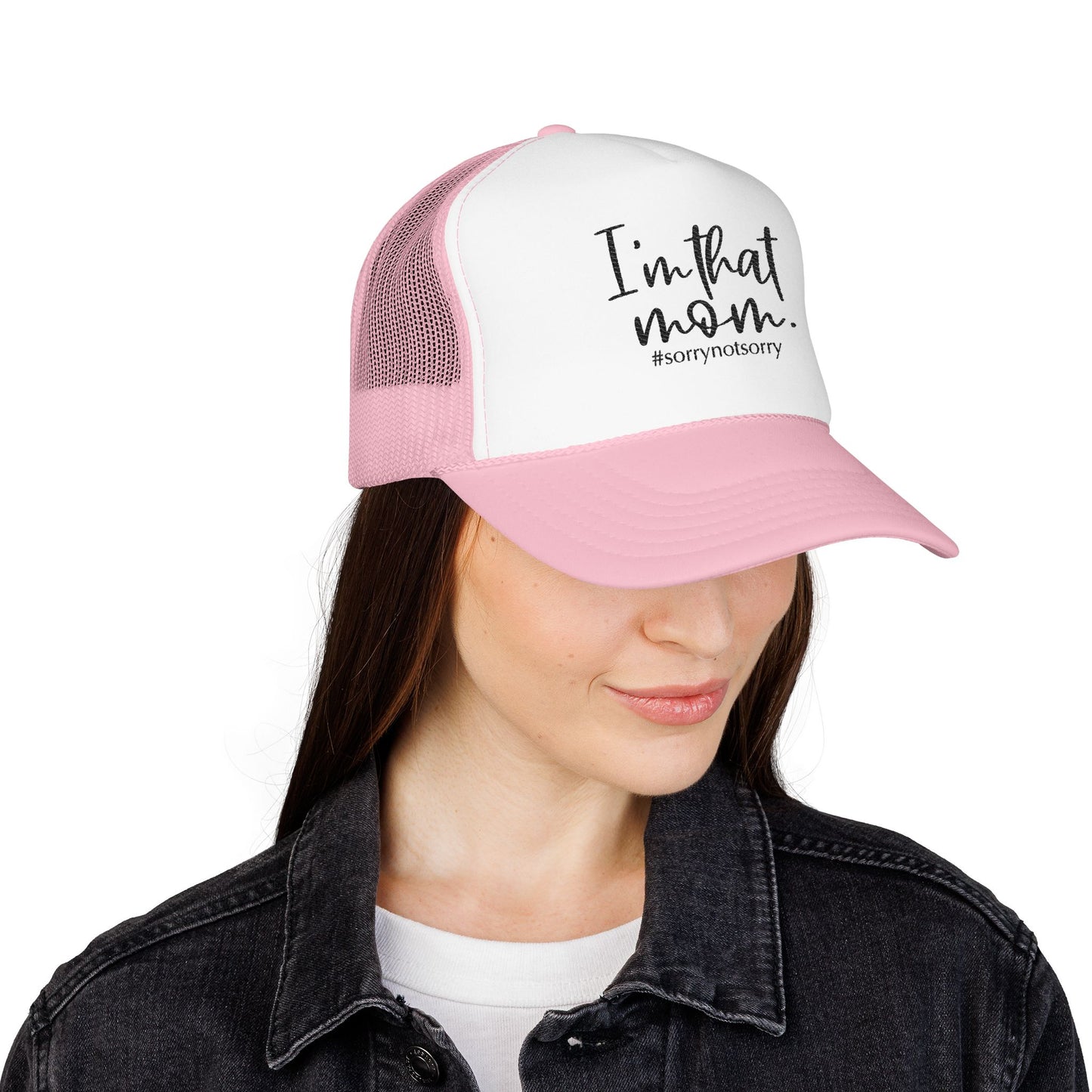I'm That Mom Foam Trucker Hat | #sorrynotsorry mom trucker cap