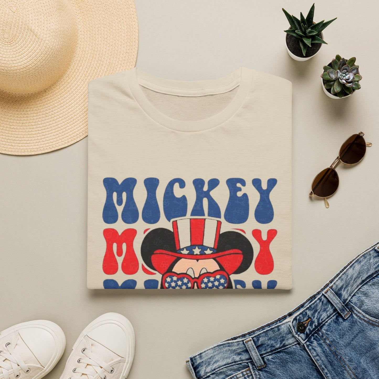 Mickey Patriotic Retro T-Shirt