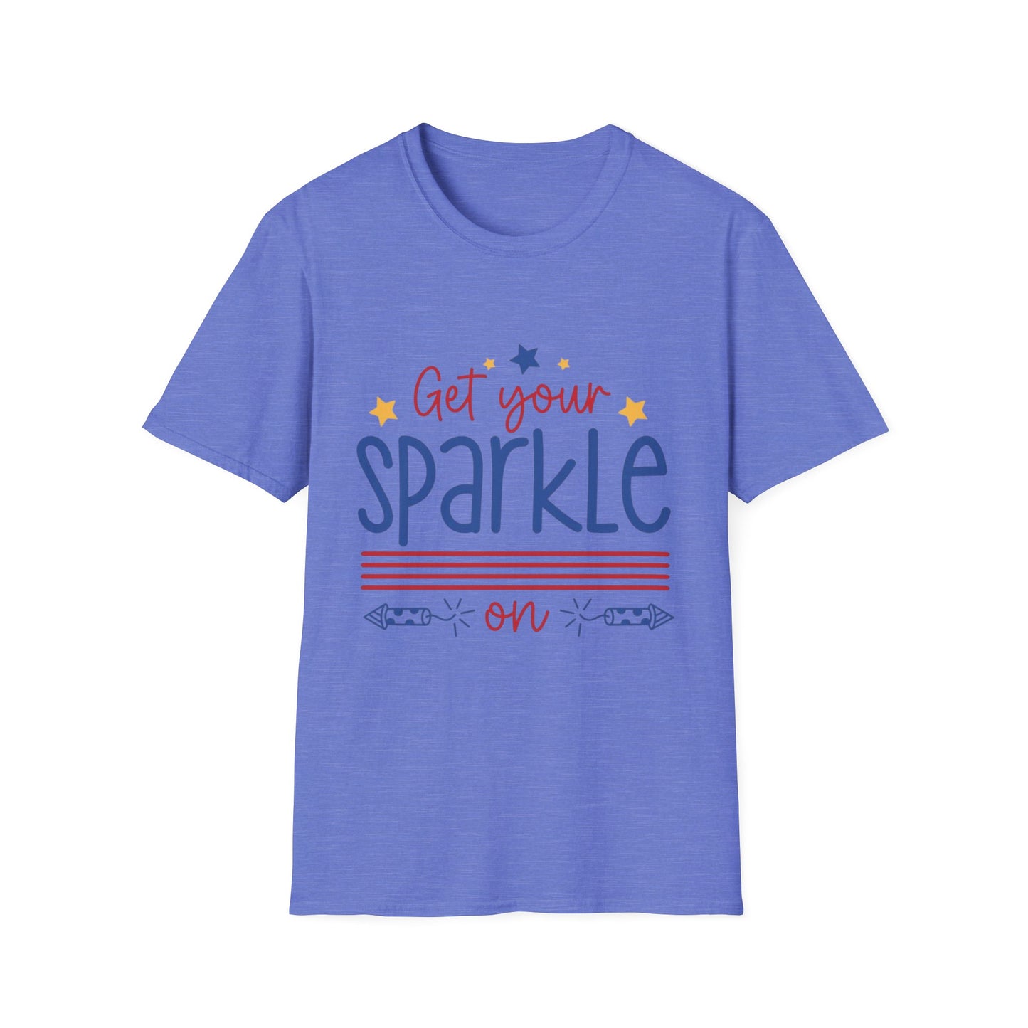 Get Your Sparkle T-Shirt — Patriotic Stars Graphic Tee