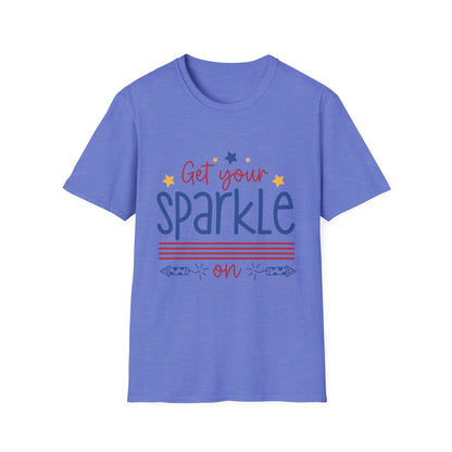 Get Your Sparkle T-Shirt — Patriotic Stars Graphic Tee