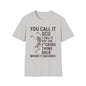 Funny Skeleton T‑Shirt — "You Call It OCD I Call It Put The F*cking Thing Back"