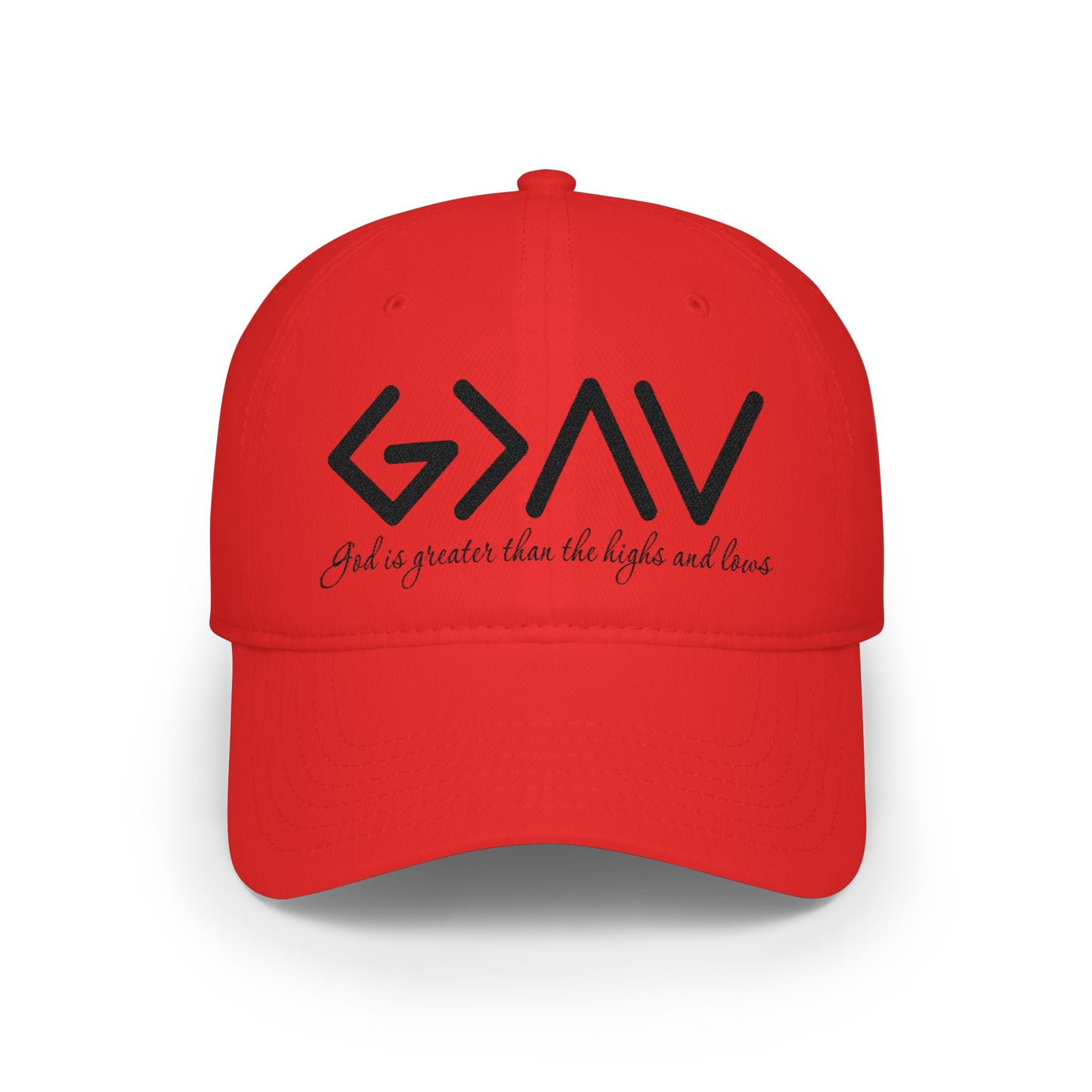 God is greater than the highs and lows