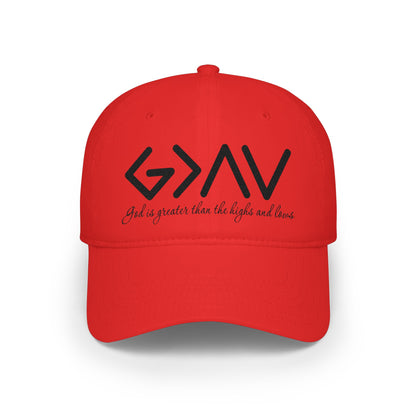 God is greater than the highs and lows