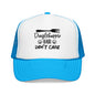 Dinglehopper Hair Don't Care; Trucker style hat