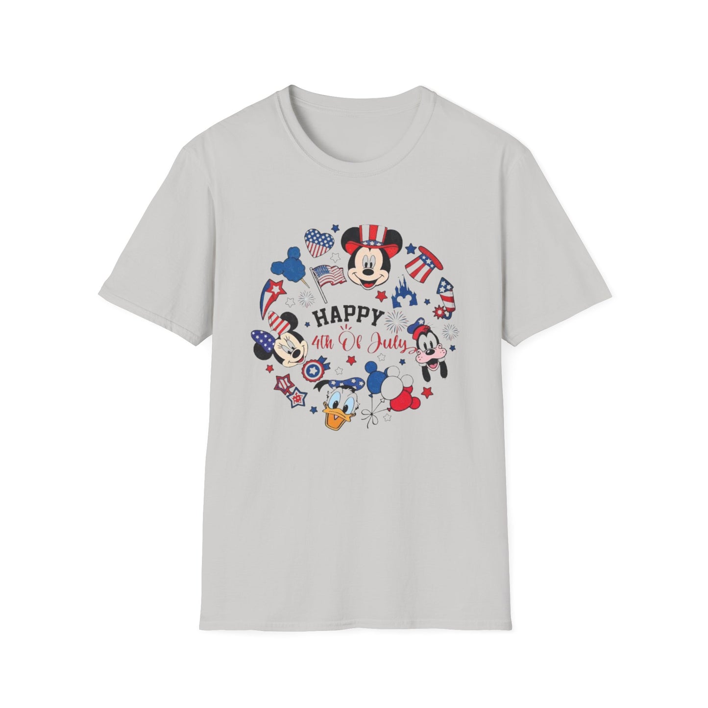 4th of July Mickey T-Shirt — Happy 4th of July Patriotic Disney Tee