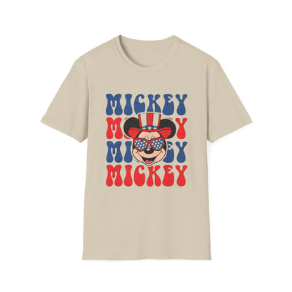 Mickey Patriotic Retro T-Shirt
