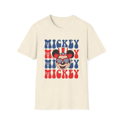 Mickey Patriotic Retro T-Shirt