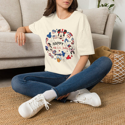 4th of July Mickey T-Shirt — Happy 4th of July Patriotic Disney Tee