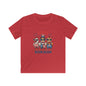 Kids Tee — "Chicka Boom Boom" Patriotic Chicken 4th of July Shirt
