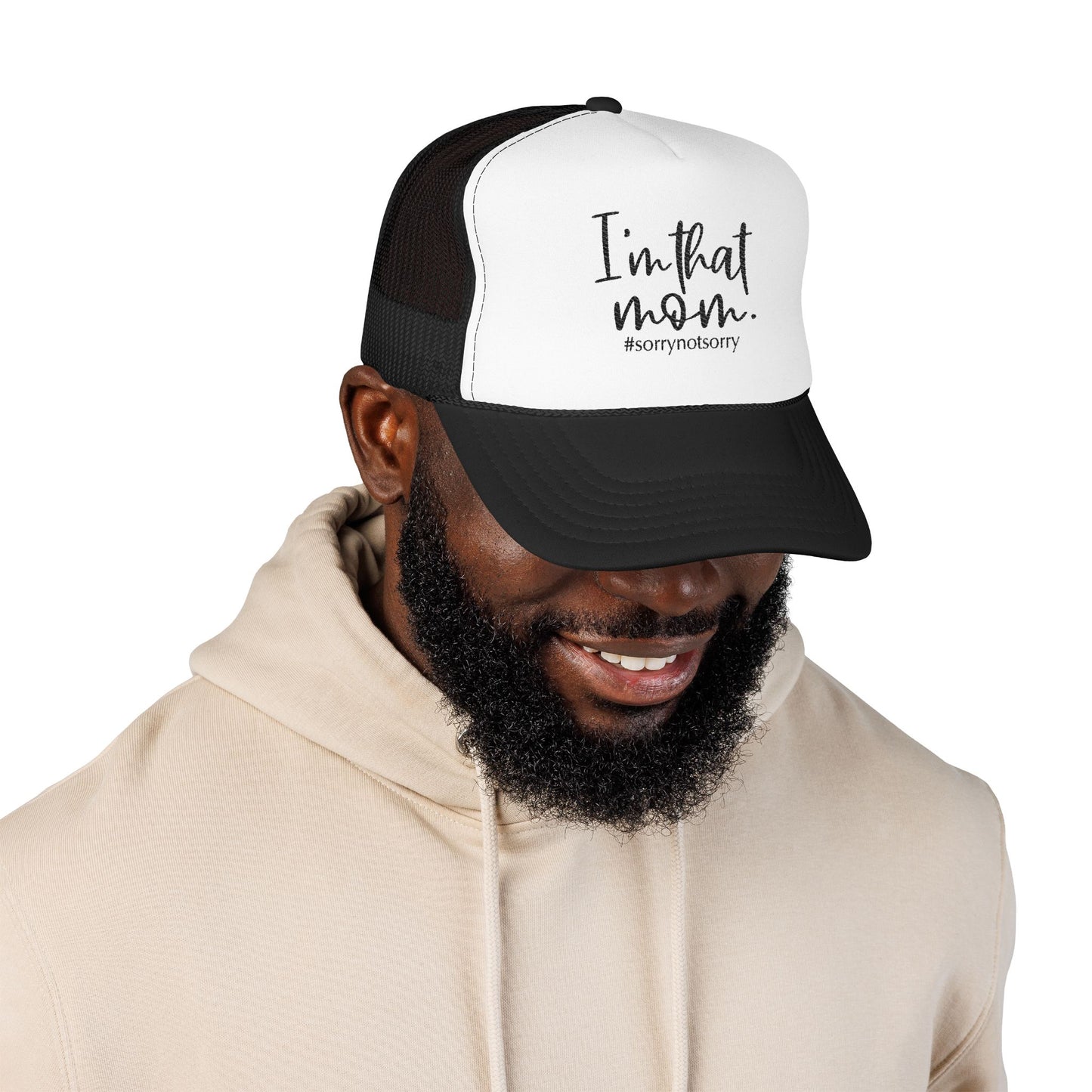 I'm That Mom Foam Trucker Hat | #sorrynotsorry mom trucker cap
